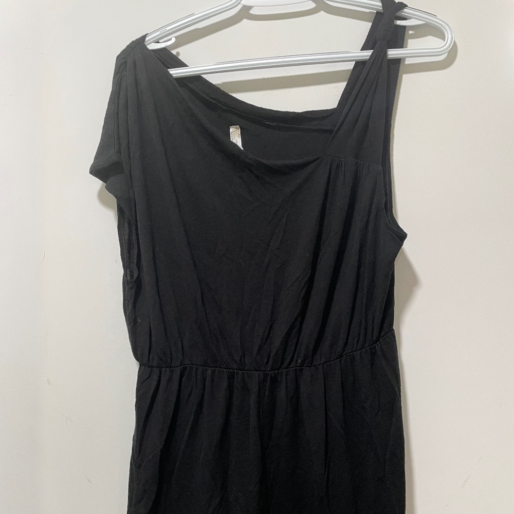 Free People long black shirt
